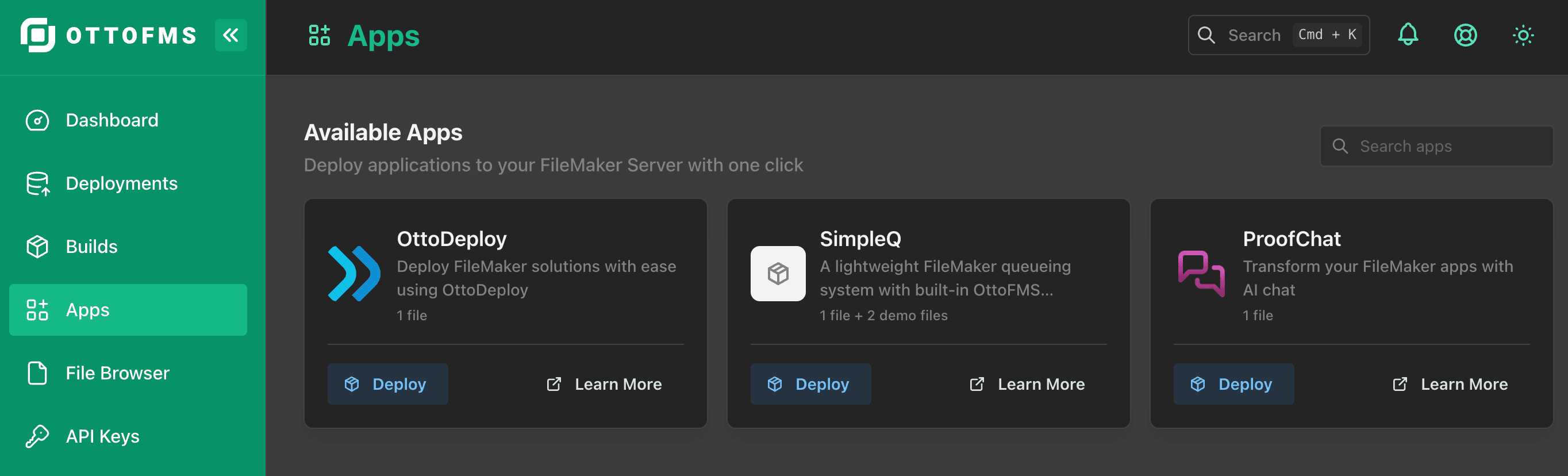 Deploy SimpleQ