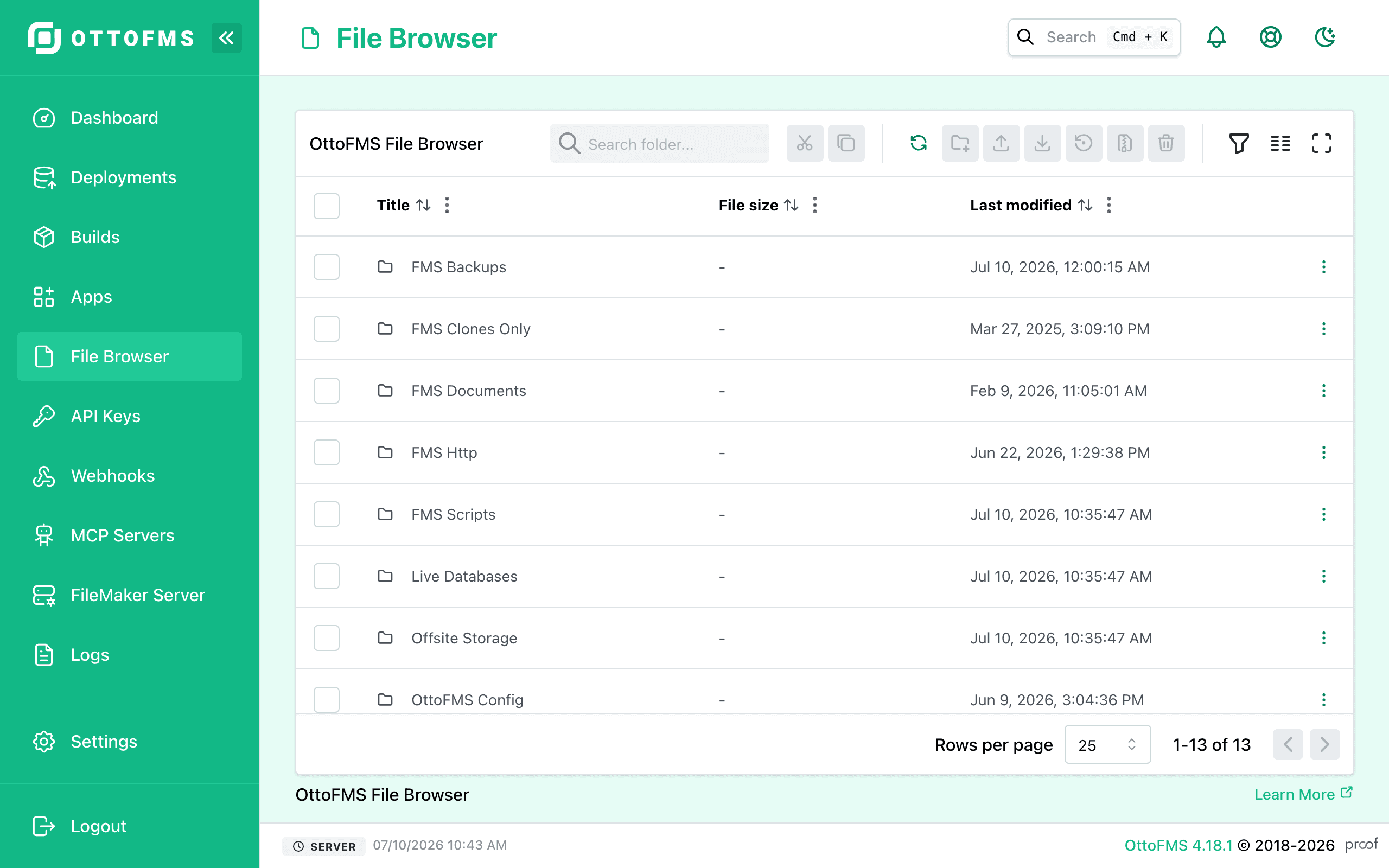 File Browser