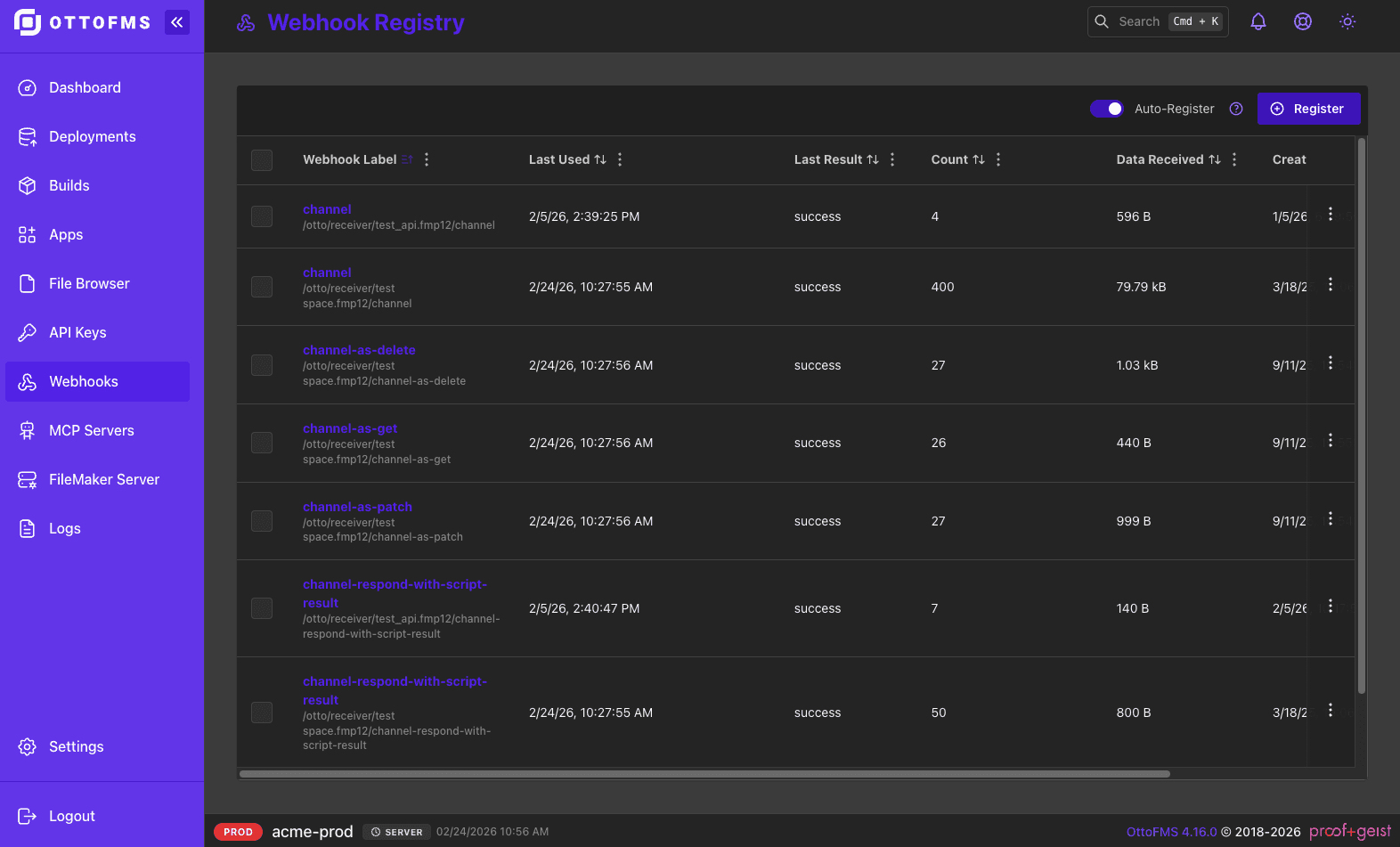Webhook Viewer