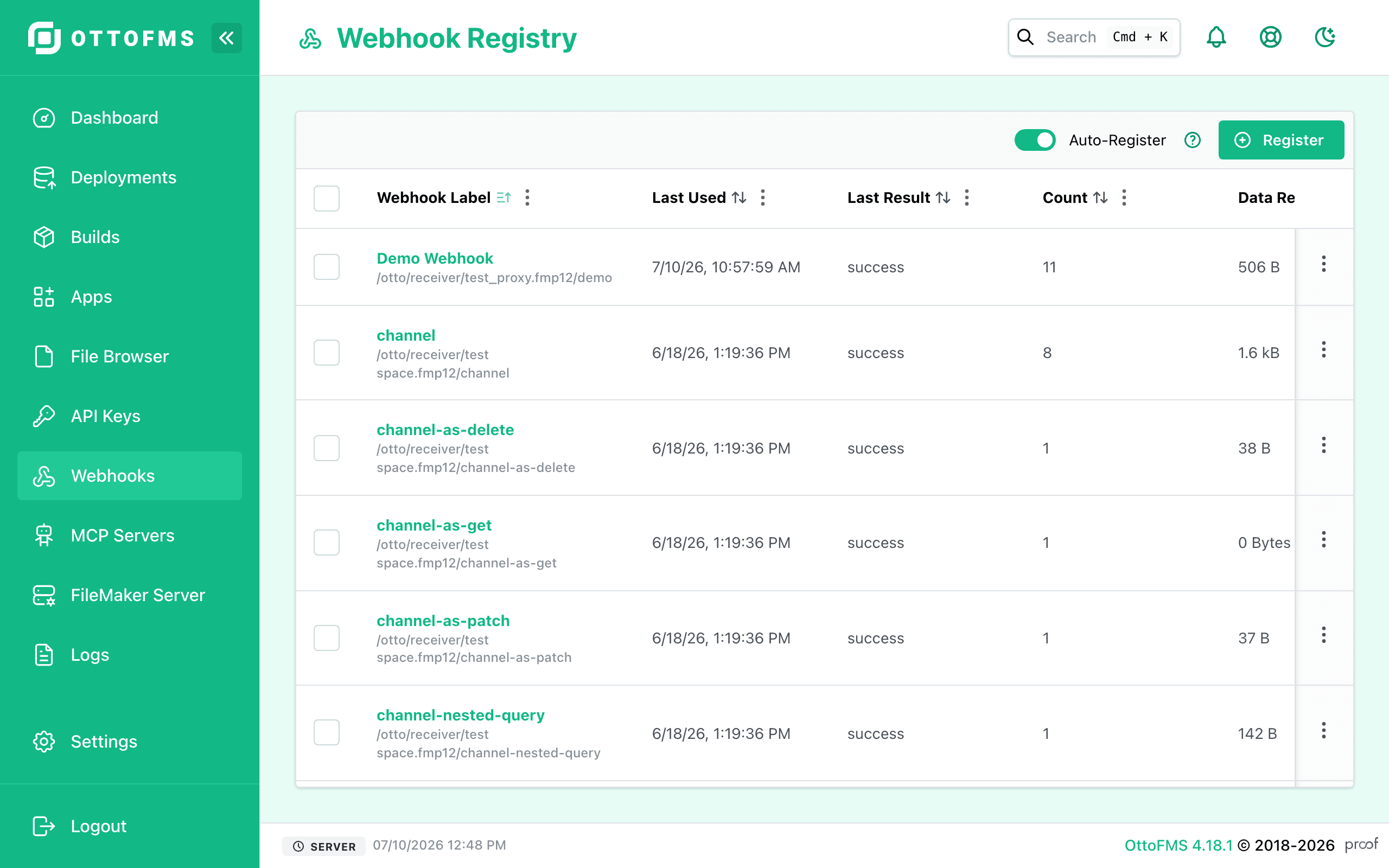 Webhook Viewer